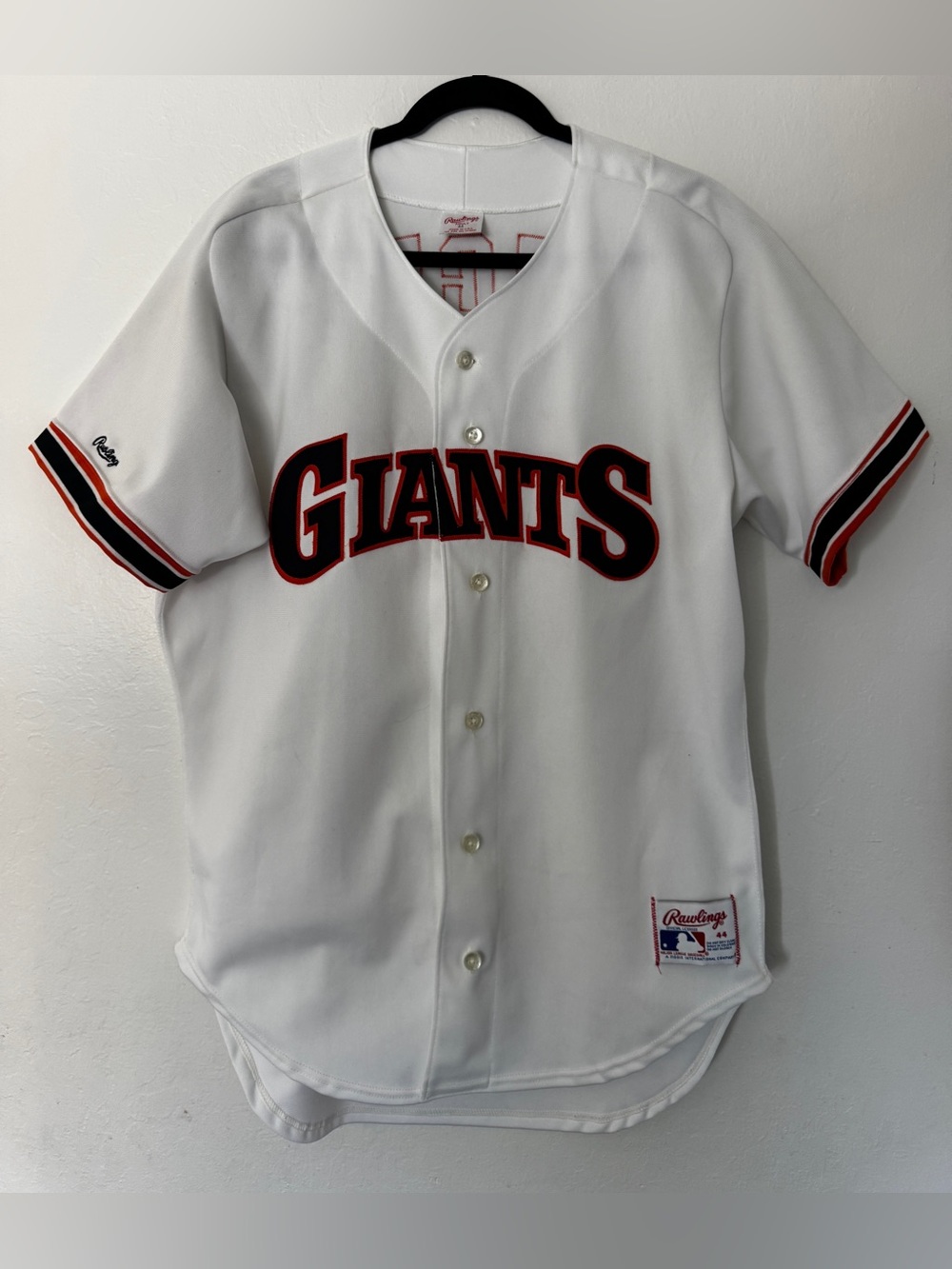 San Francisco Giants Baseball Jersey Mens Size 44 Like New
